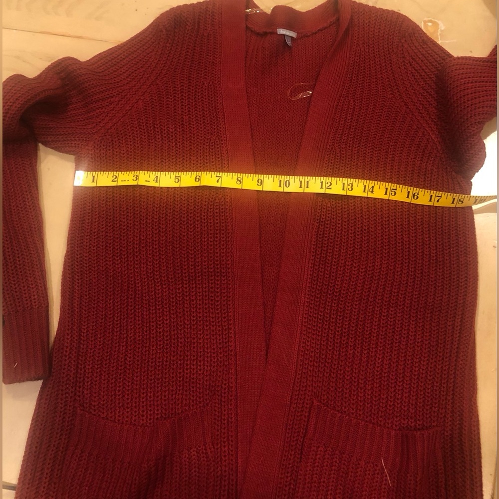 4 / $20 Charlotte Russe women’s long cardigan with pockets - Picture 9 of 11